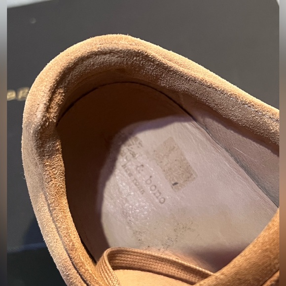 NIB $350 rag & bone | Kent Espadrille Dune Suede Sneaker Style Shoes | Camel - Picture 13 of 17